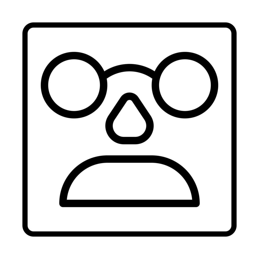 Mask Icon. Social media sign icons. Vector illustration isolated for graphic and web design.