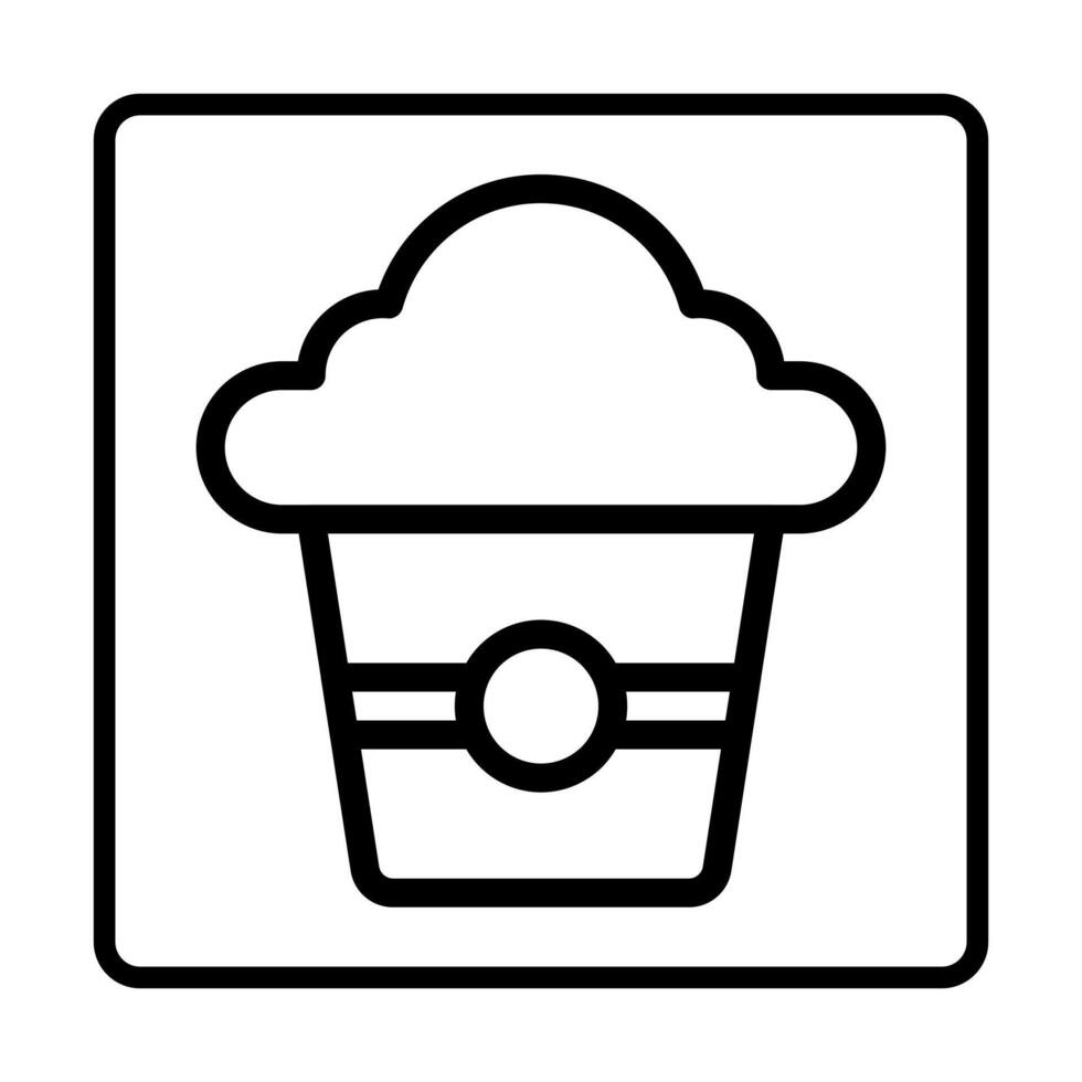 Cake Icon. Social media sign icons. Vector illustration isolated for graphic and web design.