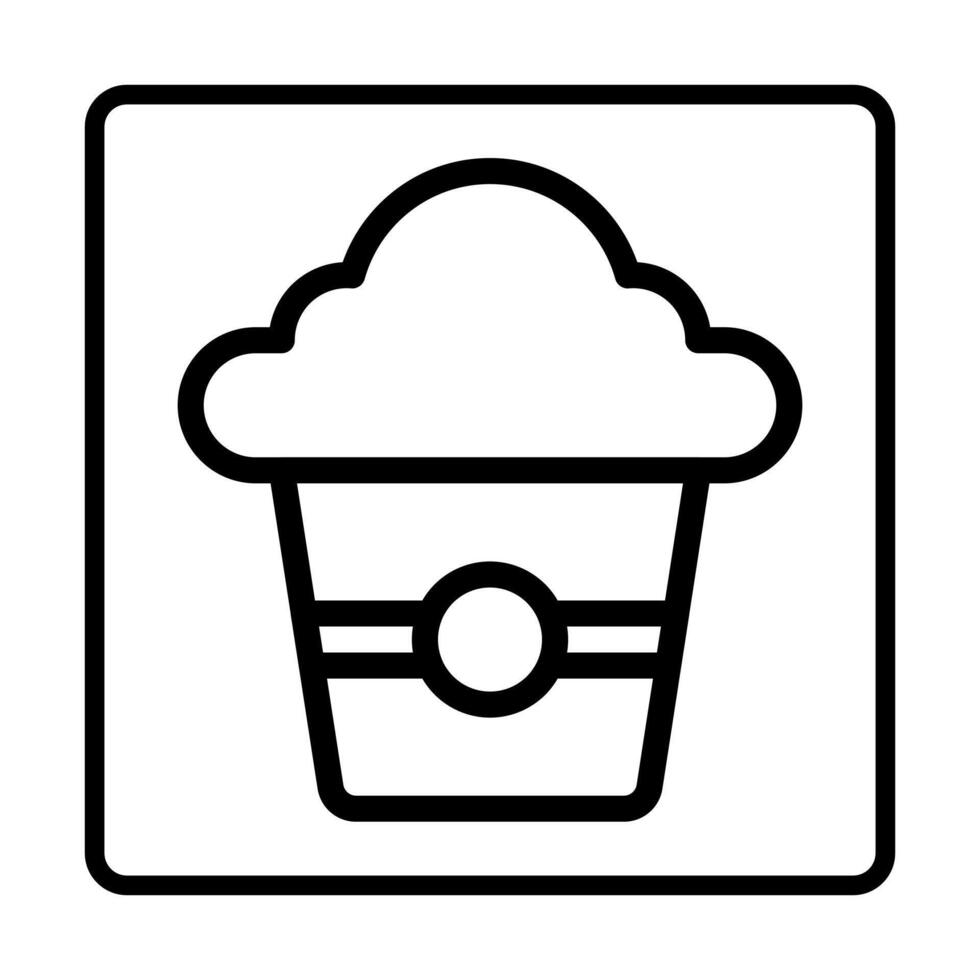 Cake Icon. Social media sign icons. Vector illustration isolated for graphic and web design.