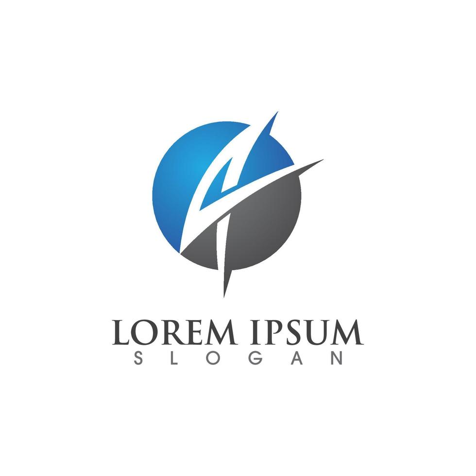 A Letter Logo Template vector