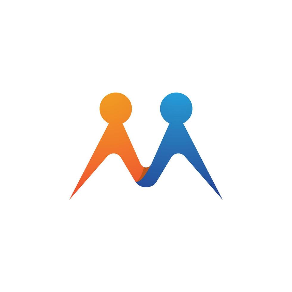 Community, network and social icon vector