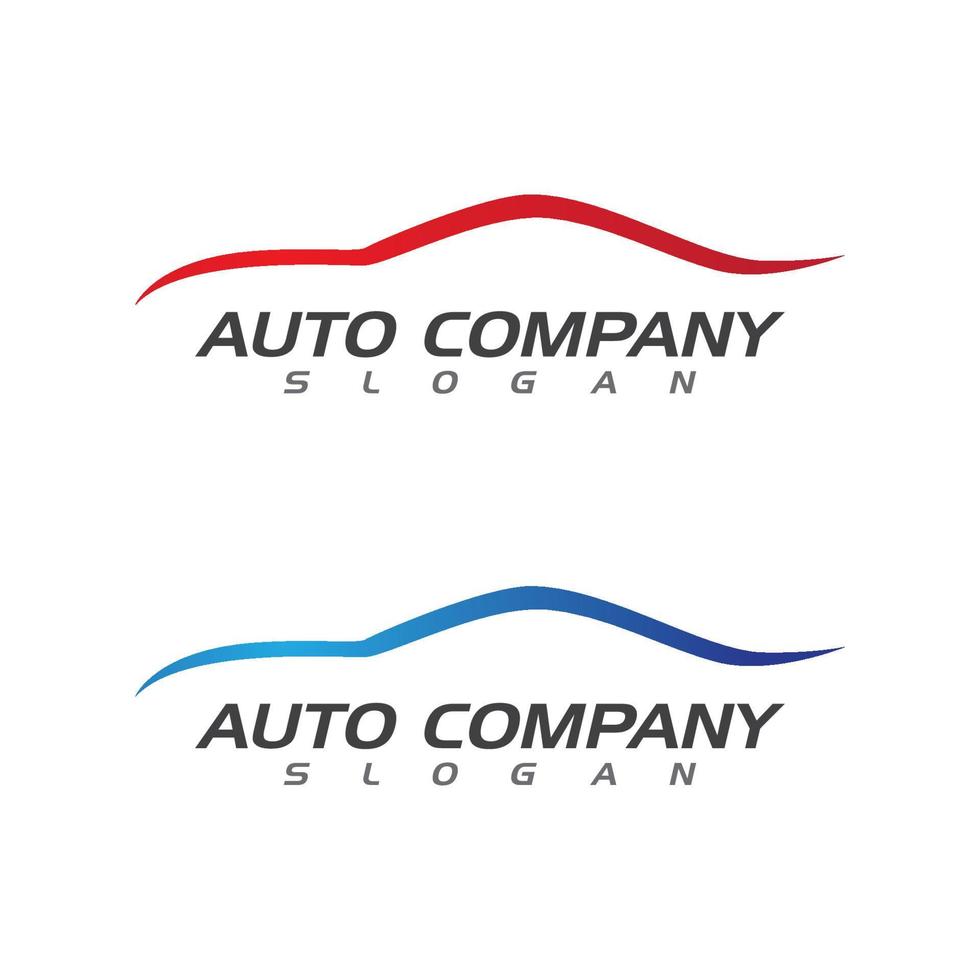 vector de plantilla de logotipo de auto auto