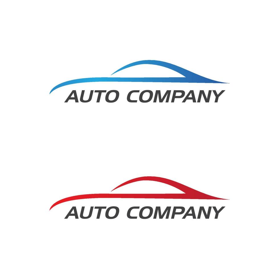 vector de plantilla de logotipo de auto auto