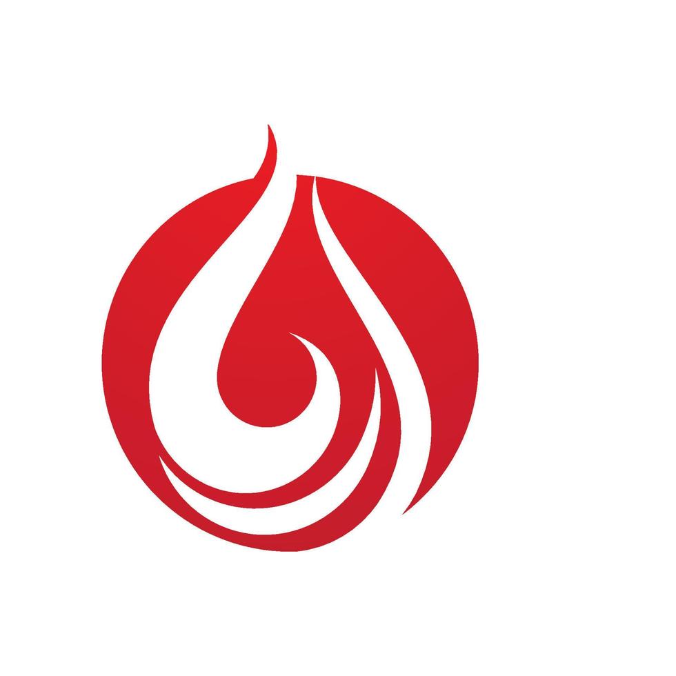 fire flame logo vector