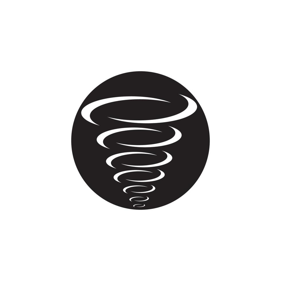 Tornado logo template symbol vector illustration