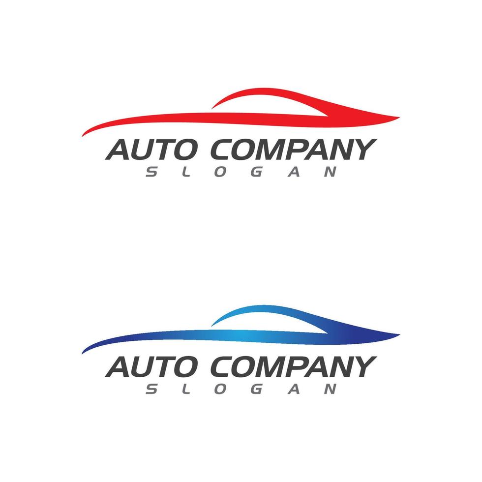 vector de plantilla de logotipo de auto auto