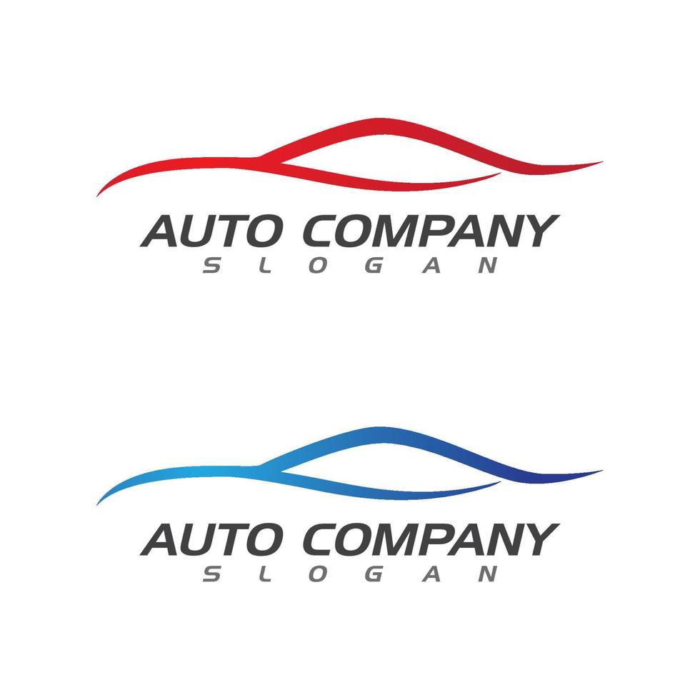 vector de plantilla de logotipo de auto auto