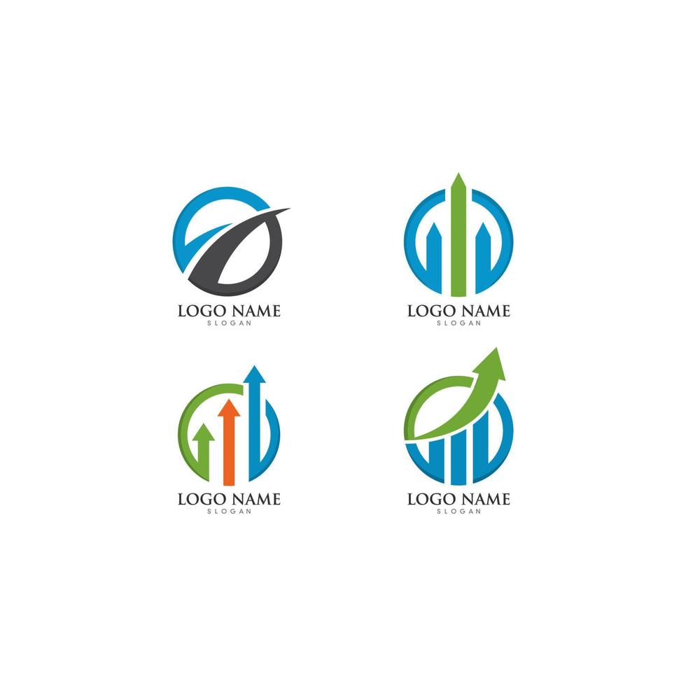 Business Finance professional logo template vector