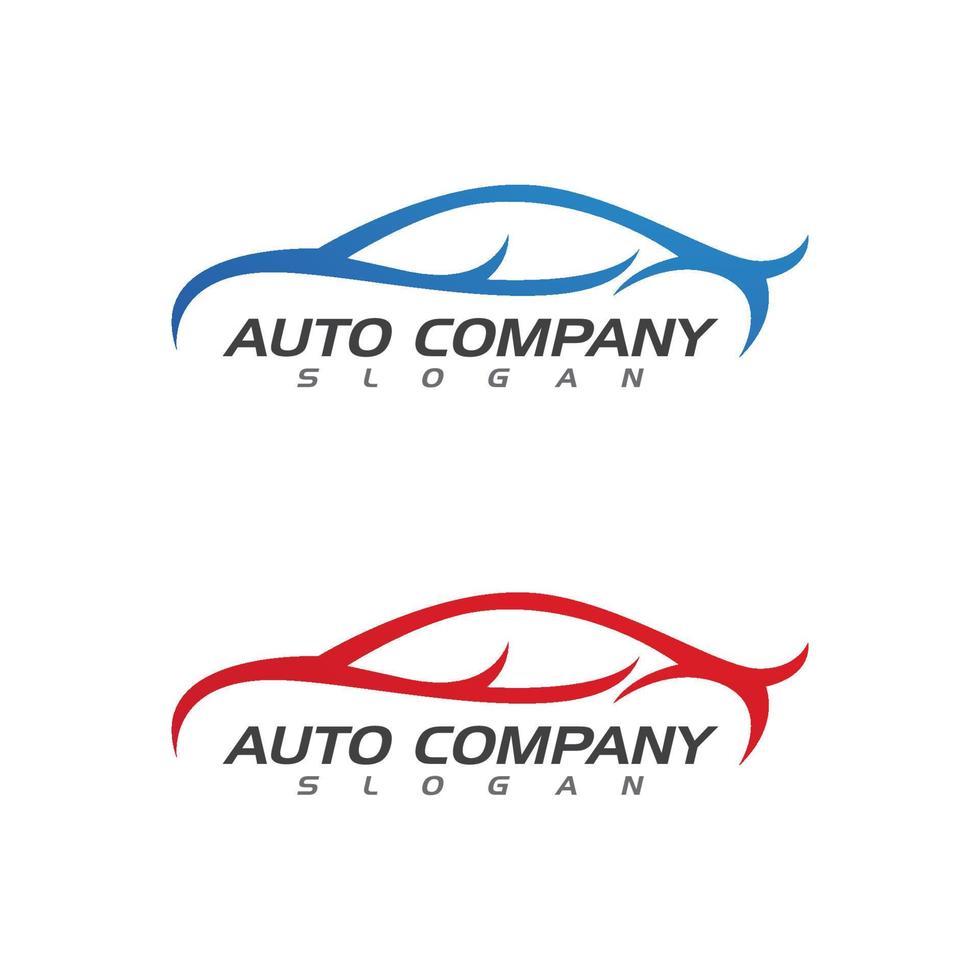 vector de plantilla de logotipo de auto auto