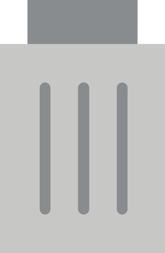 Delete Interface Trash User  Flat Color Icon Vector icon banner Template