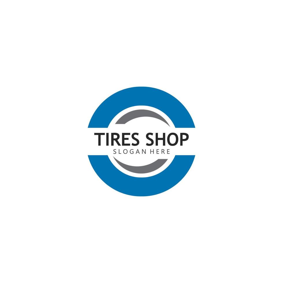 Set of tires logo vector icon illustration template