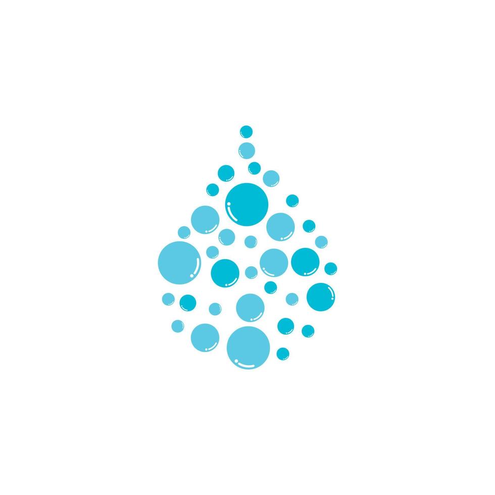 Abstract Bubbles vector symbol icon illustration