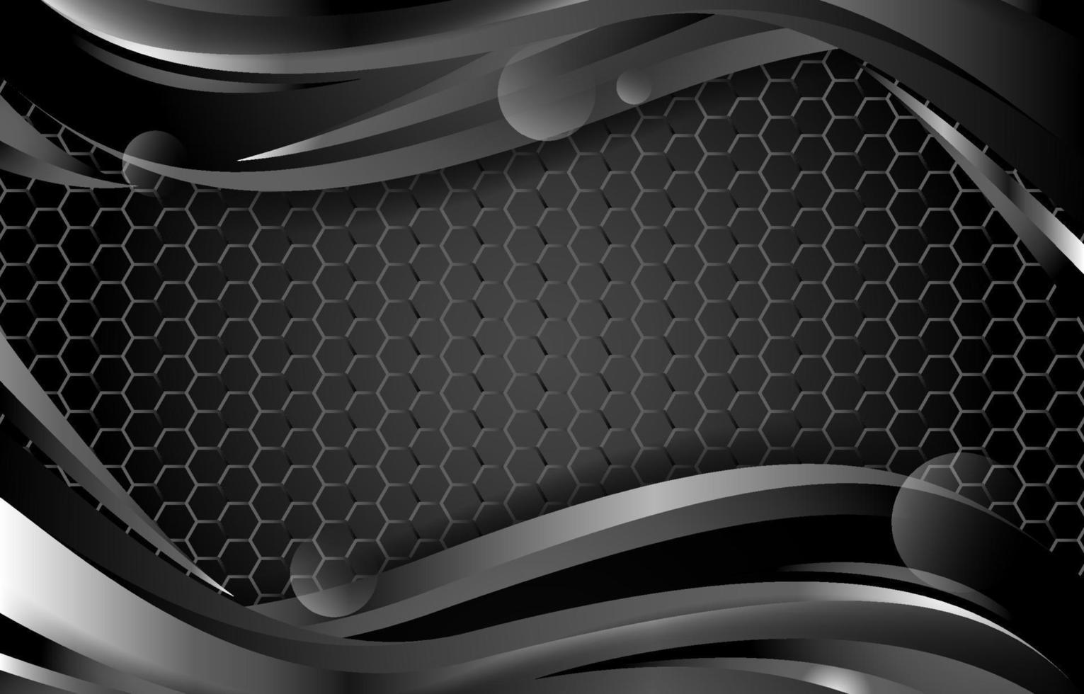Elegant Black Abstract Background vector
