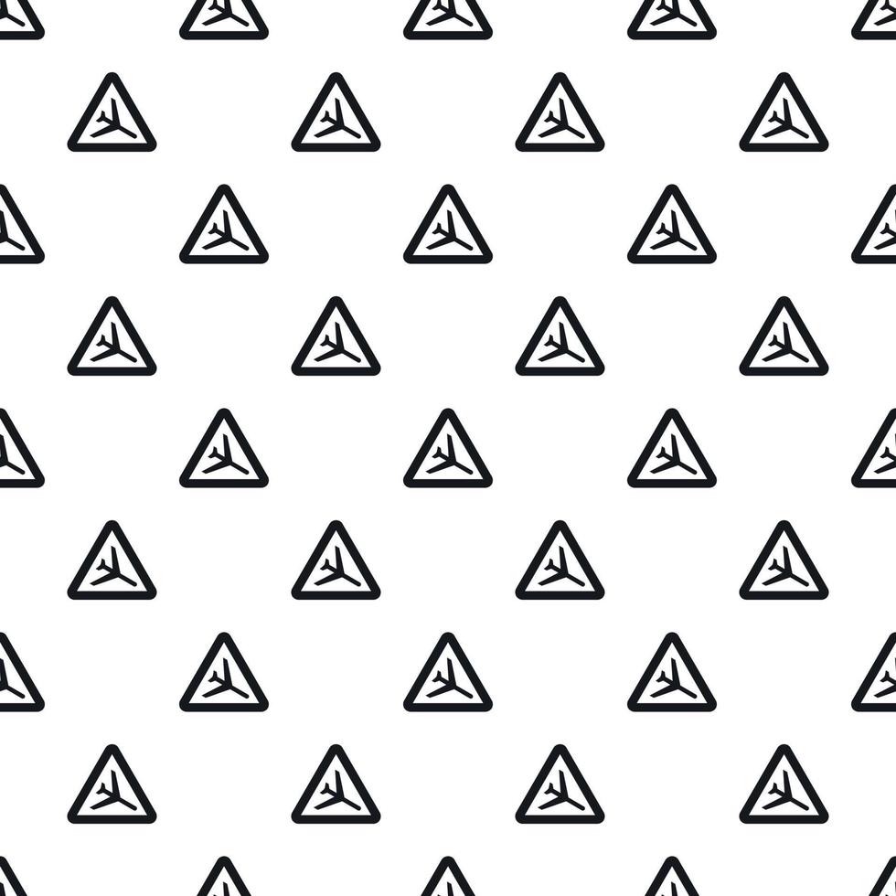 Sign airport pattern, simple style vector