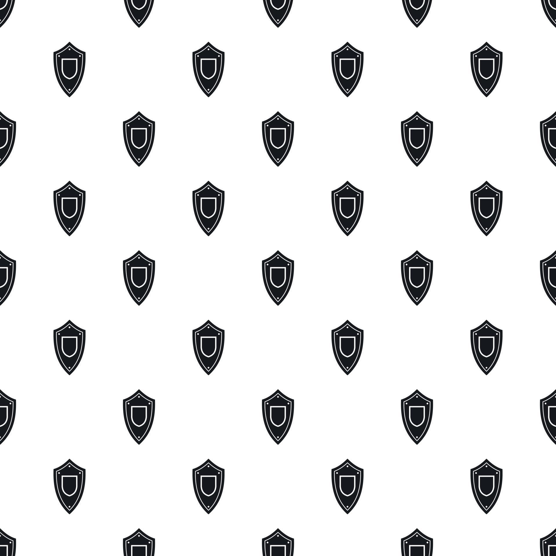 Military shield pattern, simple style 15029358 Vector Art at Vecteezy