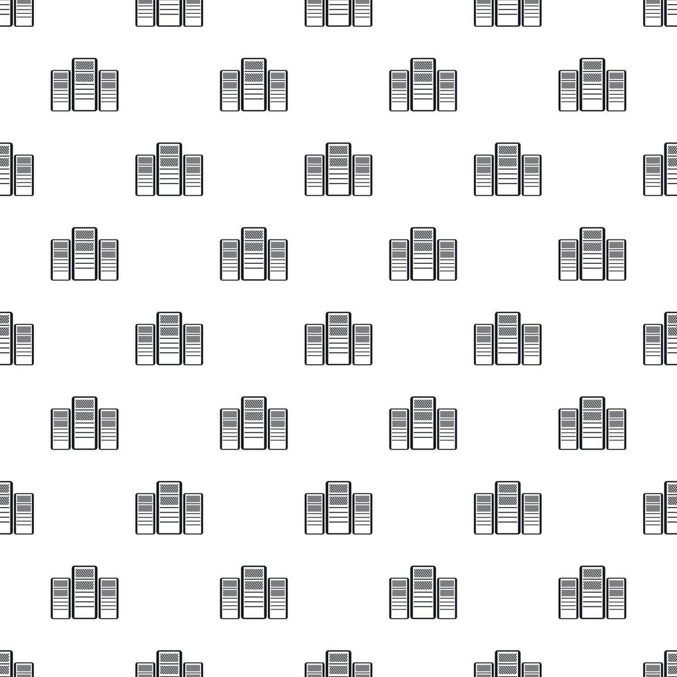 System blocks of computers pattern, simple style vector