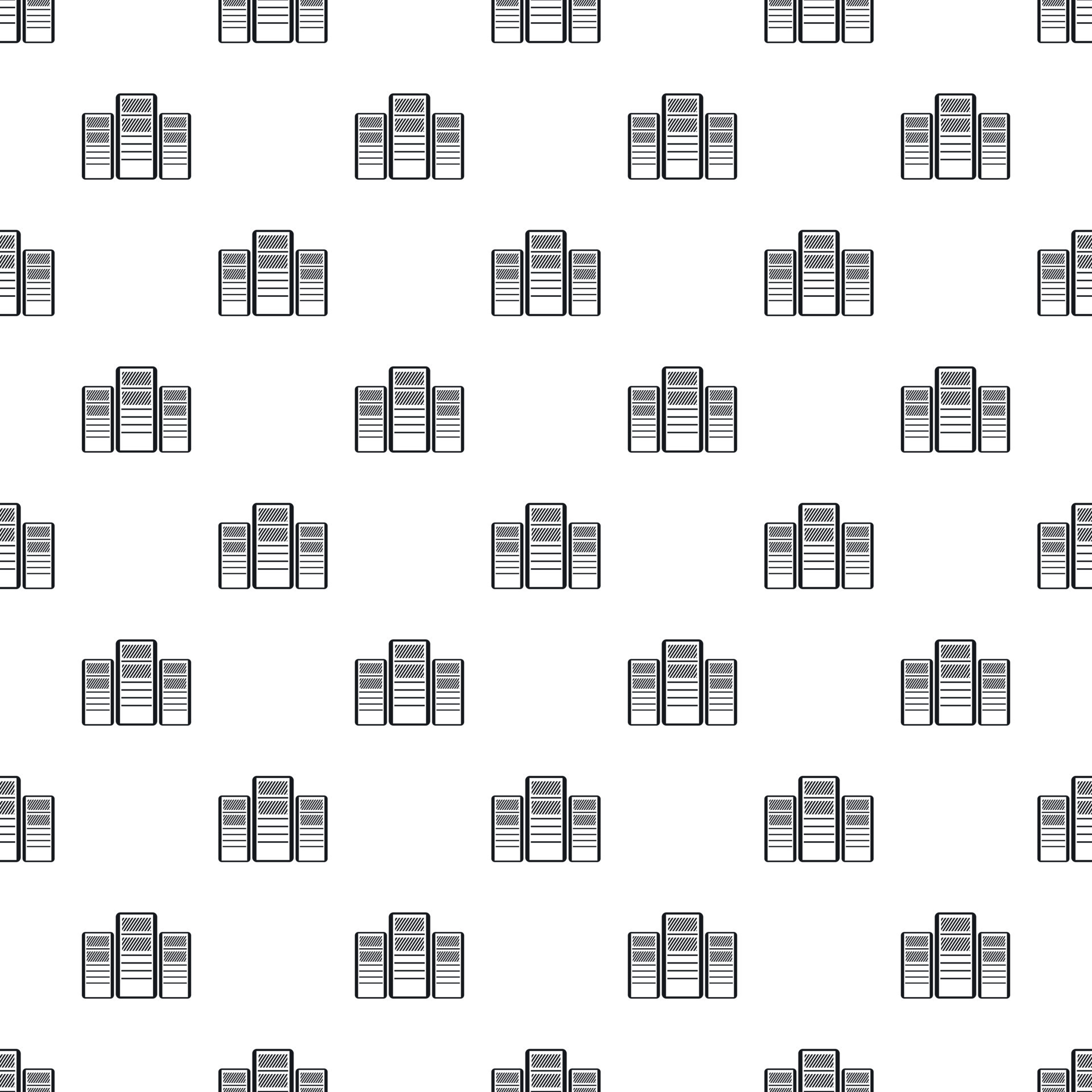 System blocks of computers pattern, simple style 15029377 Vector Art at ...