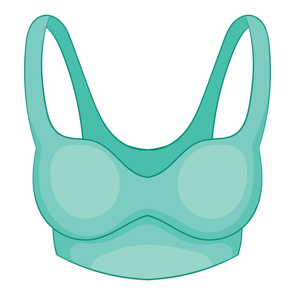 Bra, cartoon, clothing, female, sport, sport bra, top icon - Download on  Iconfinder