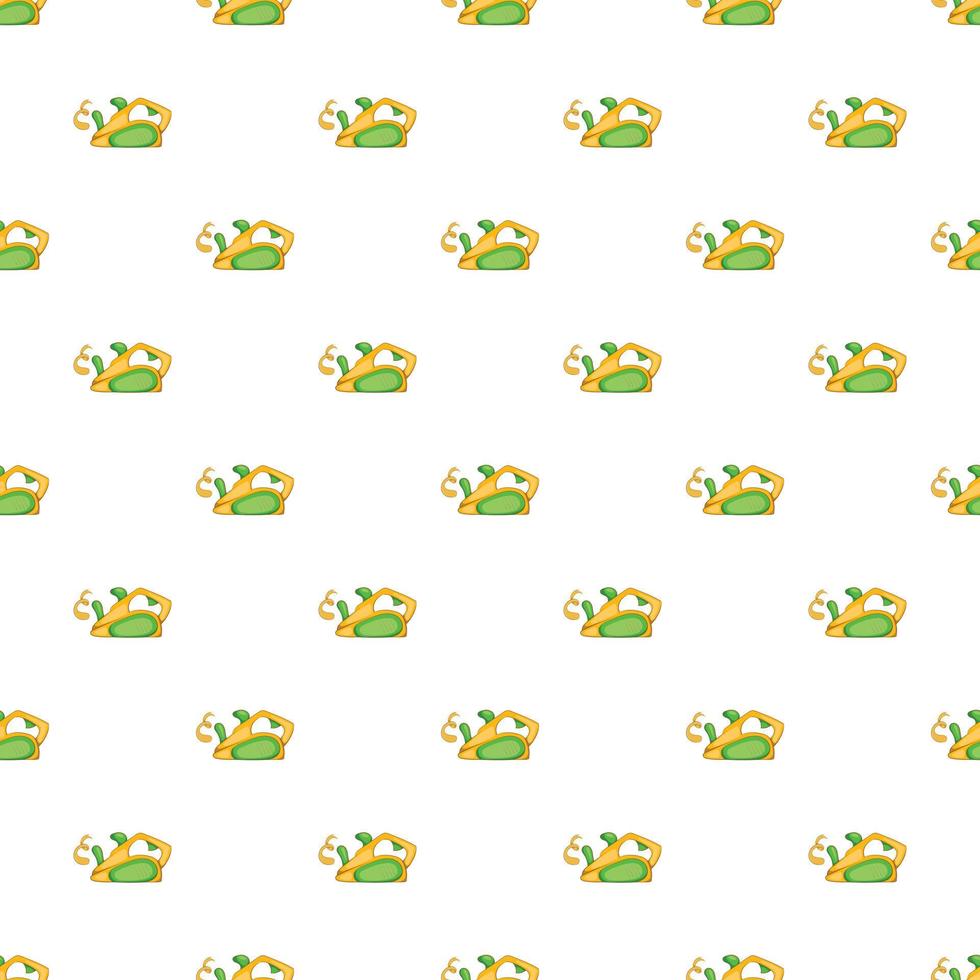 Jack plane pattern, cartoon style vector