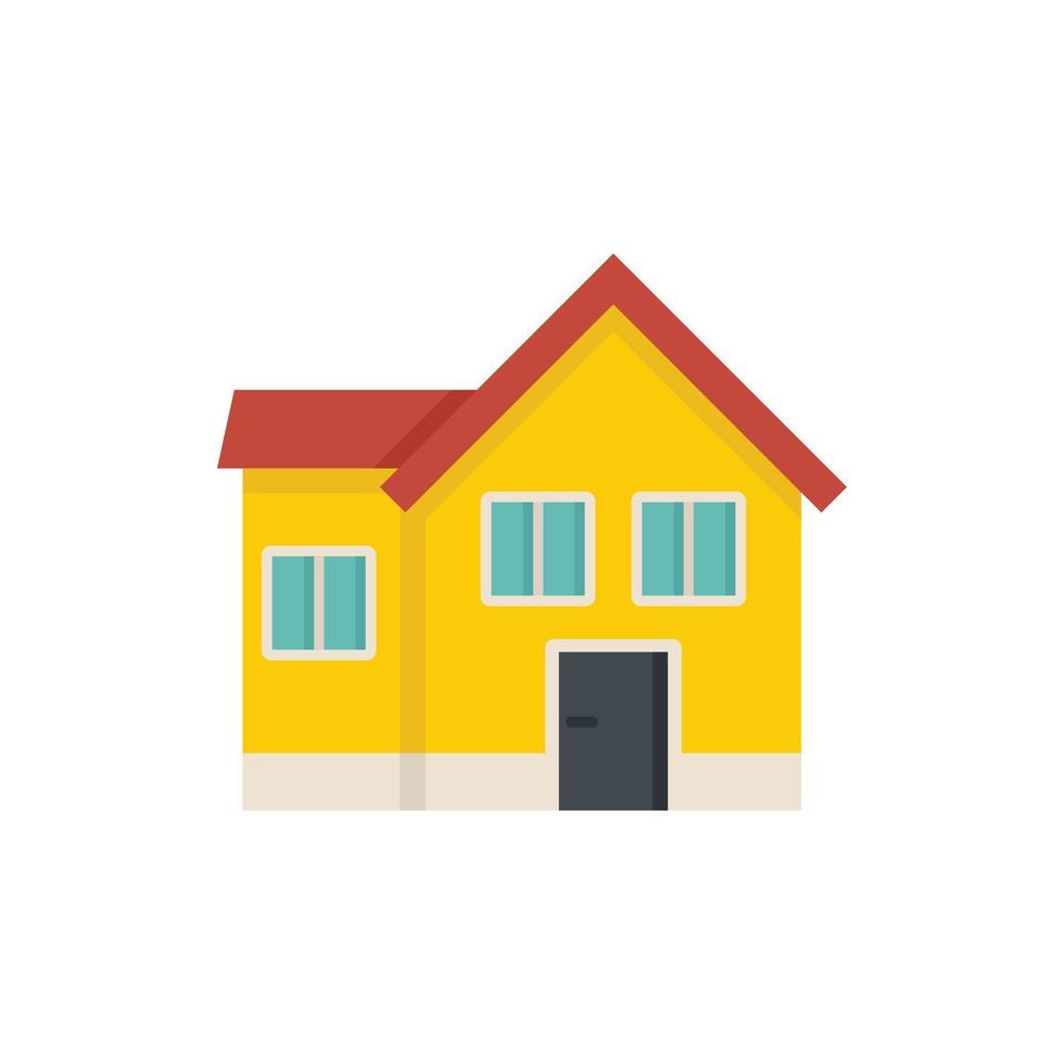 House utilities icon flat isolated vector