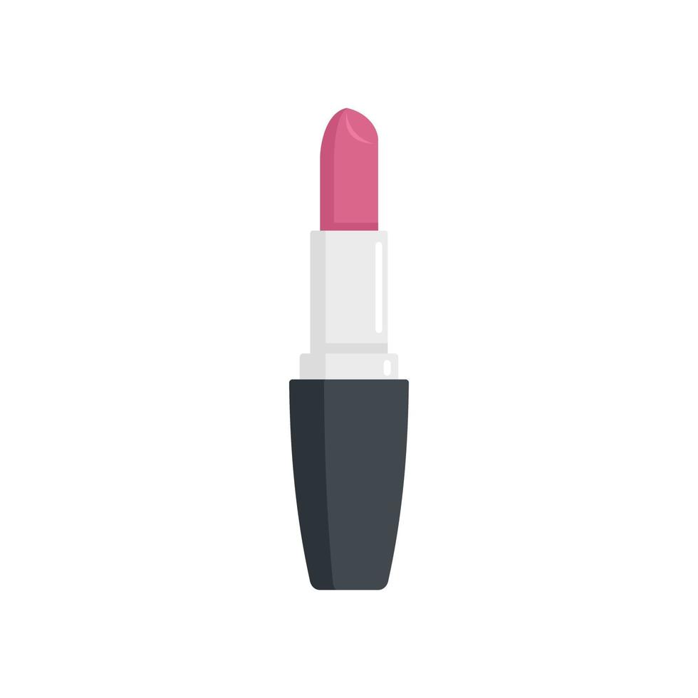 Lipstick icon flat isolated vector