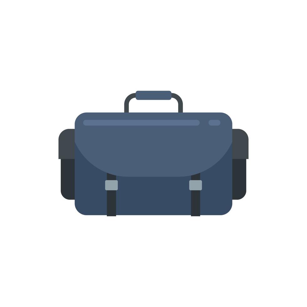 Video bag tools icon flat isolated vector