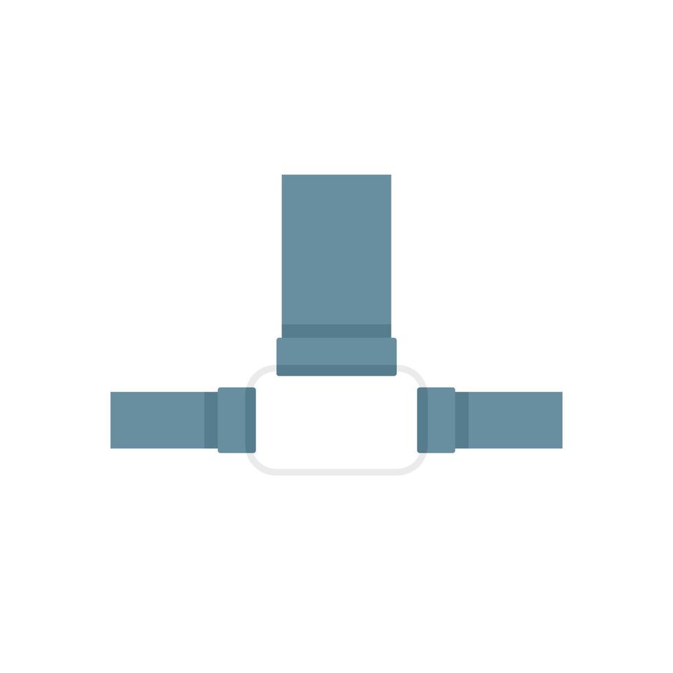 Industrial climber connect ring icon flat isolated vector