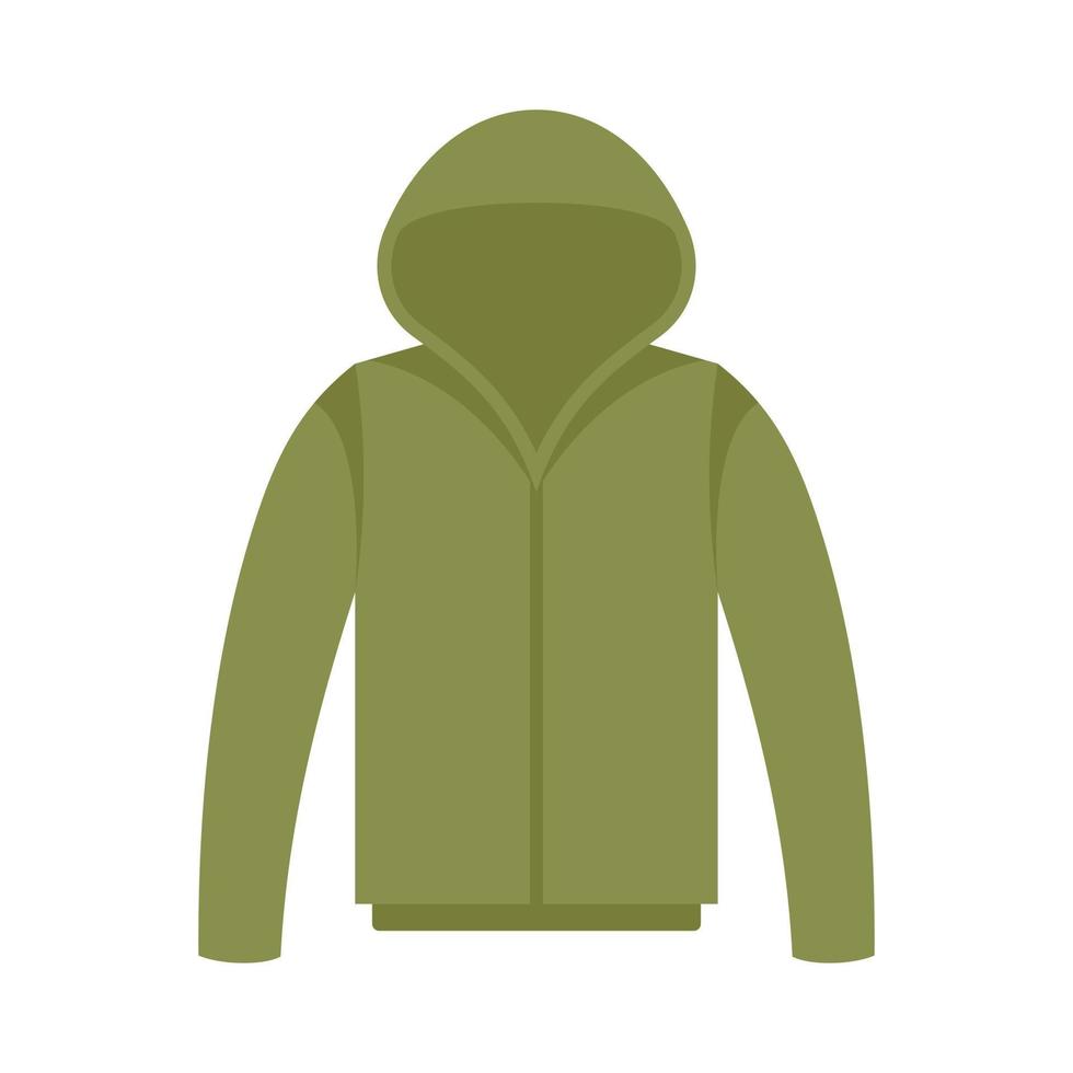 Fisherman sweater icon flat isolated vector