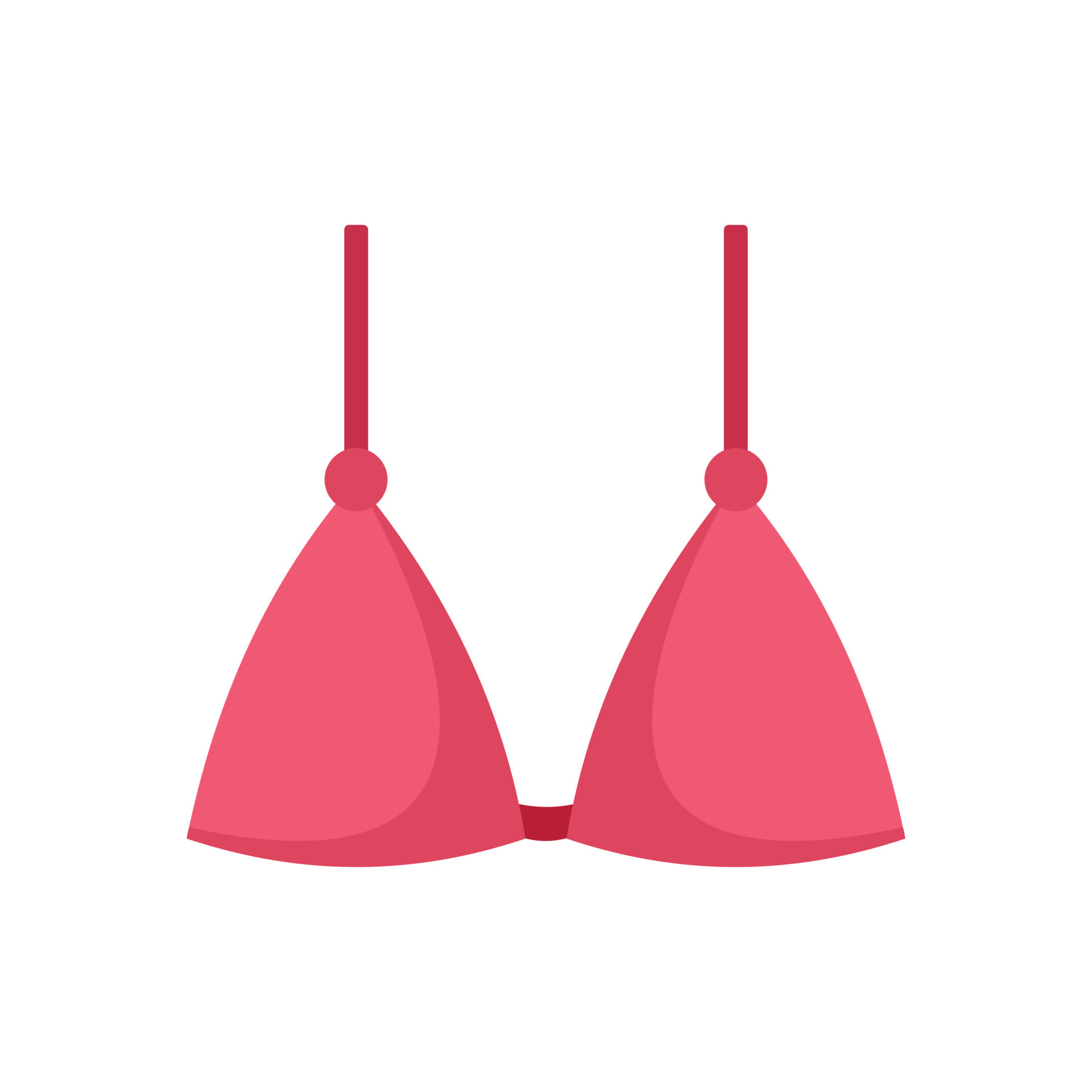 Woman bra icon flat isolated vector 15030229 Vector Art at Vecteezy