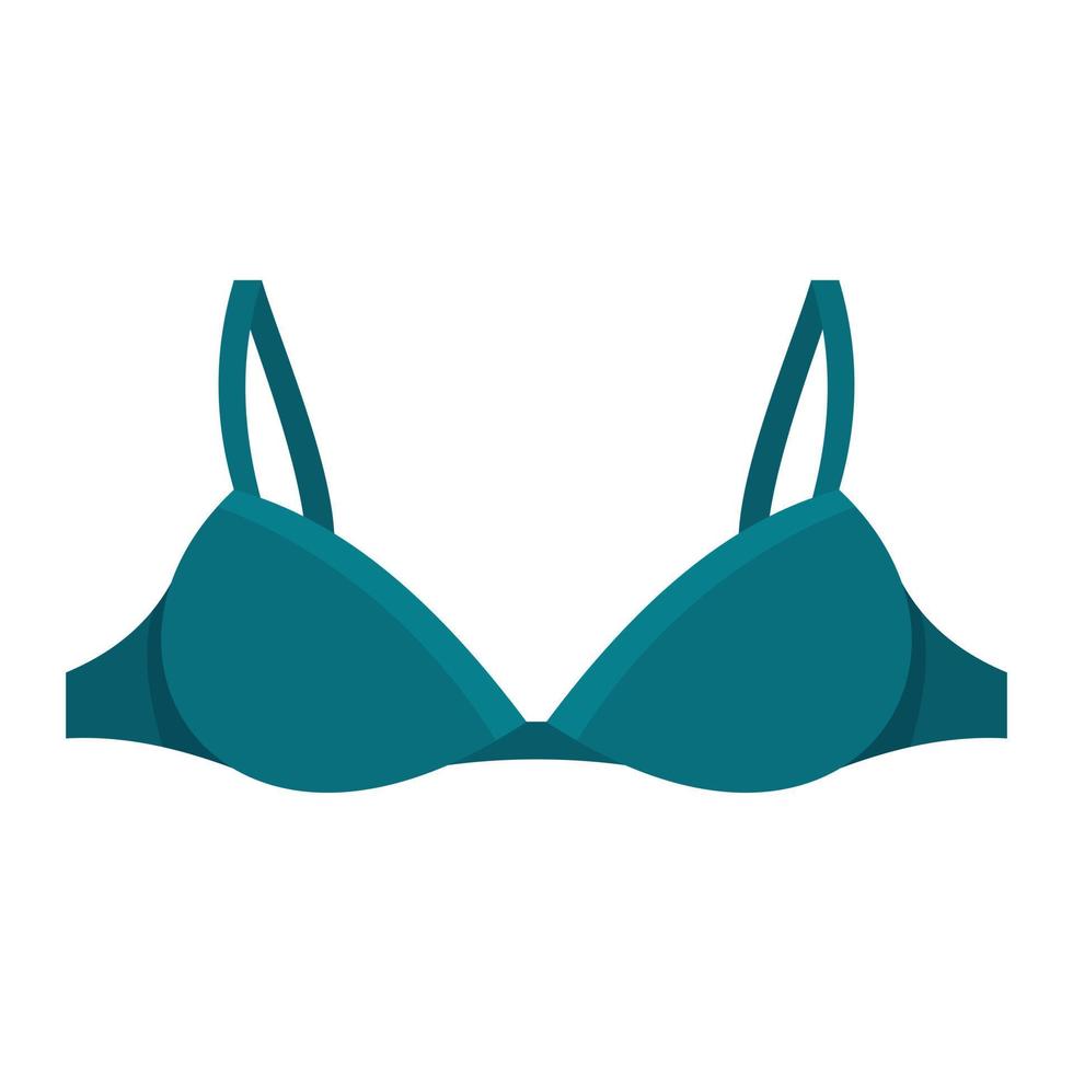 Design bra icon flat isolated vector