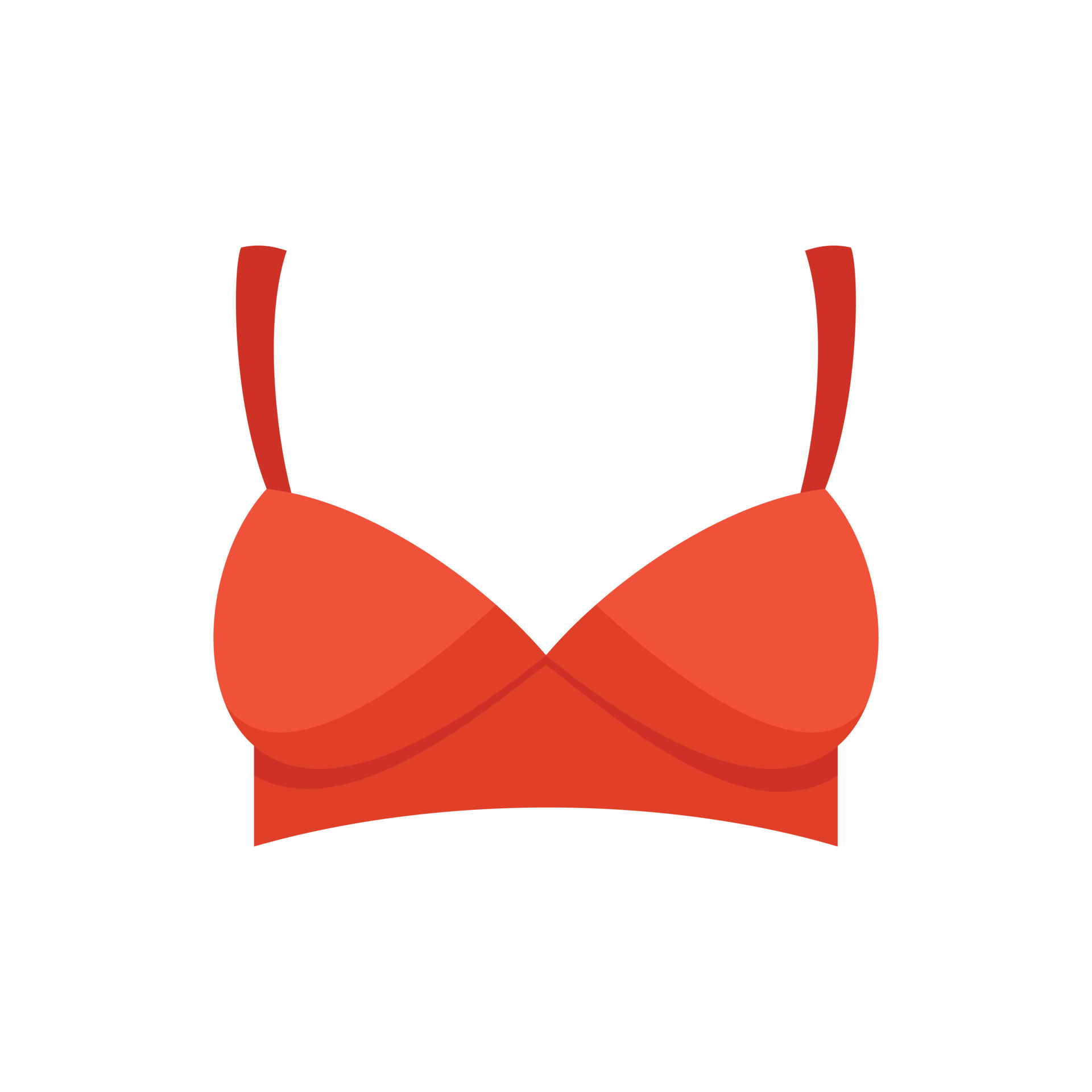 Small bra icon flat isolated vector 15030366 Vector Art at Vecteezy