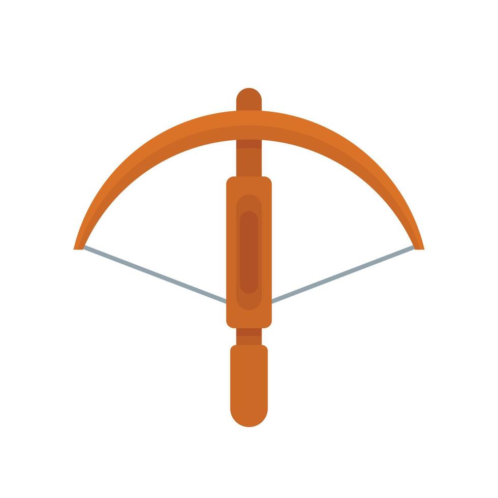 Safari crossbow icon flat isolated vector