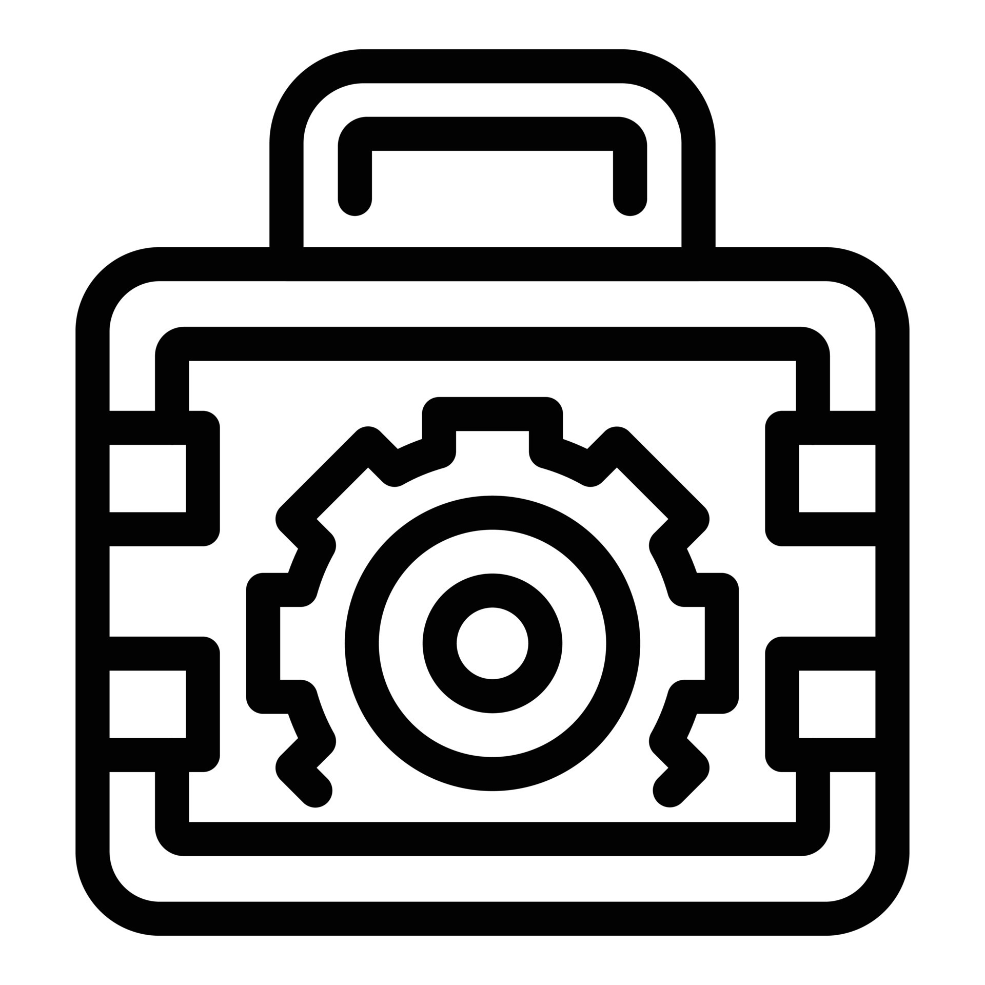 Contractor tool box icon outline vector. Repair case 15030413 Vector Art at Vecteezy