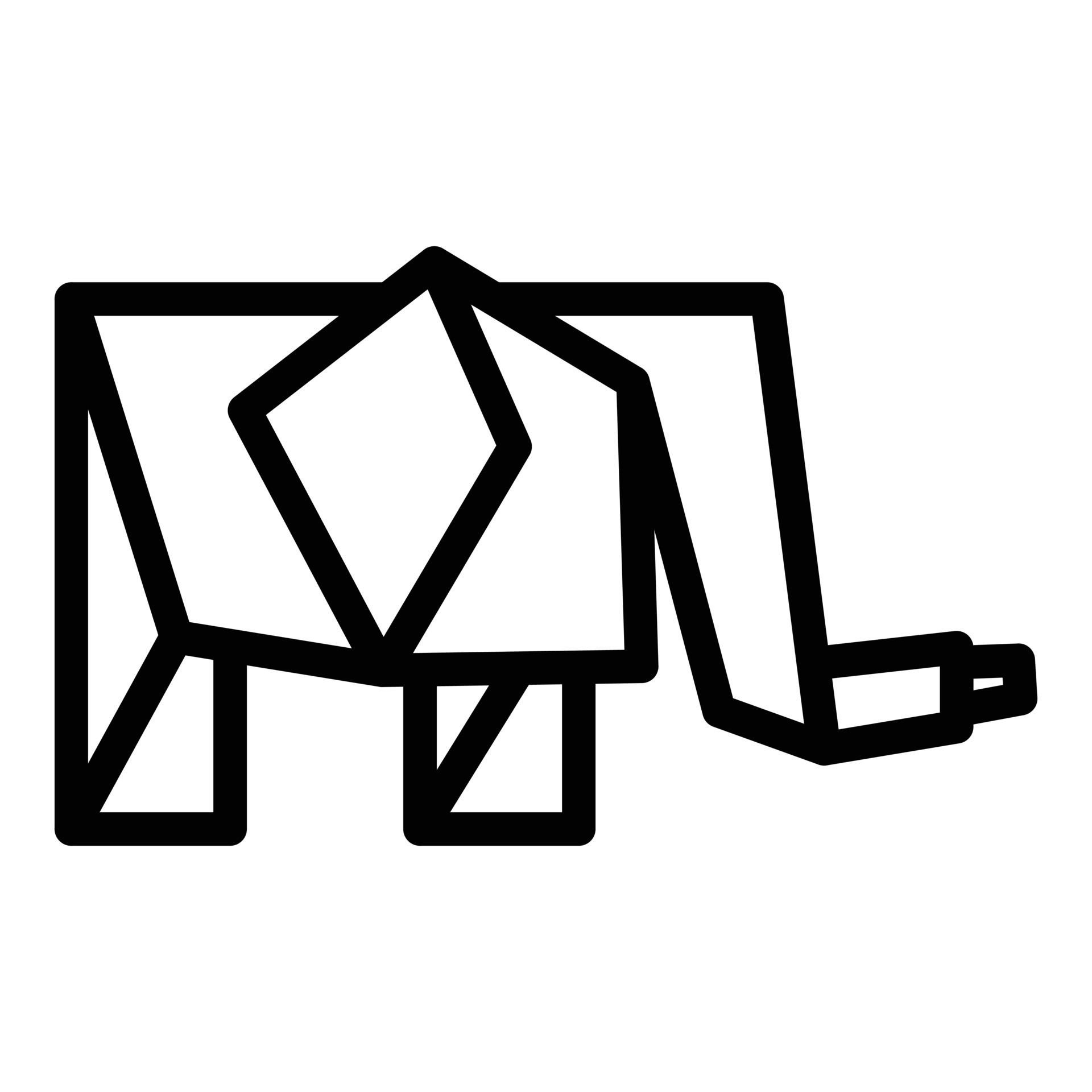Origami elephant icon outline vector. Geometric animal 15030472 Vector Art at Vecteezy Origami elephant icon outline vector. Geometric animal 15030472 Vector Art at Vecteezy