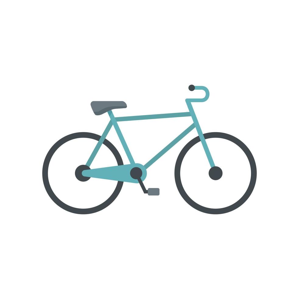 vector aislado plano de icono de bicicleta sueco