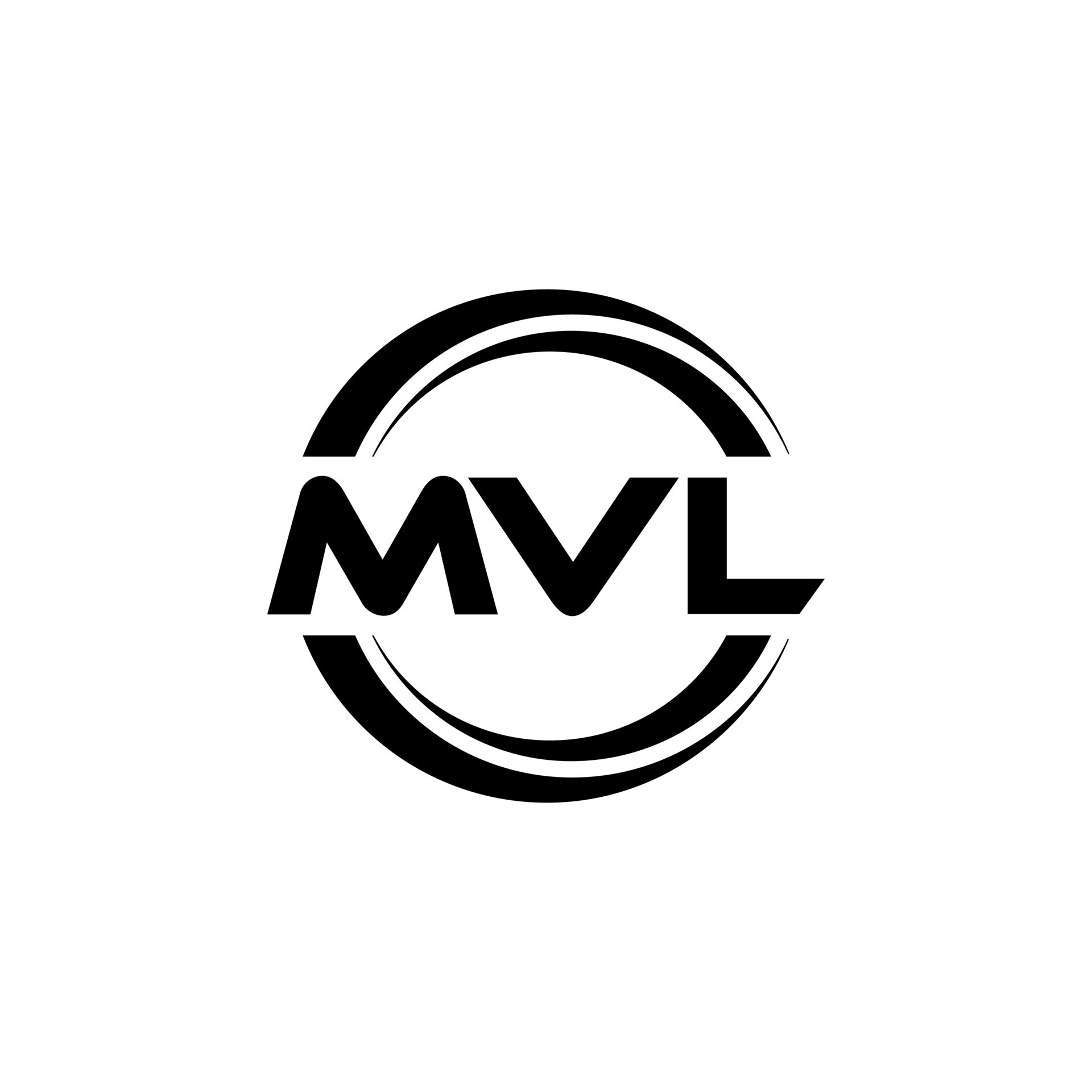 MVL letter logo design in illustration. Vector logo, calligraphy designs  for logo, Poster, Invitation, etc. 15030768 Vector Art at Vecteezy