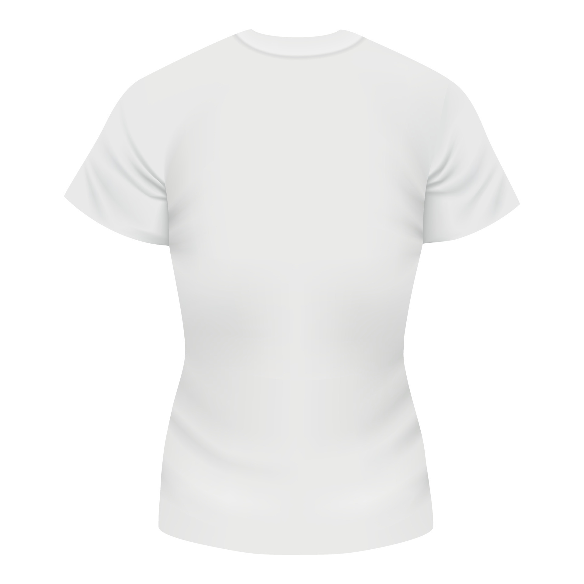 White female tshirt mockup, realistic style 15030967 Vector Art at Vecteezy