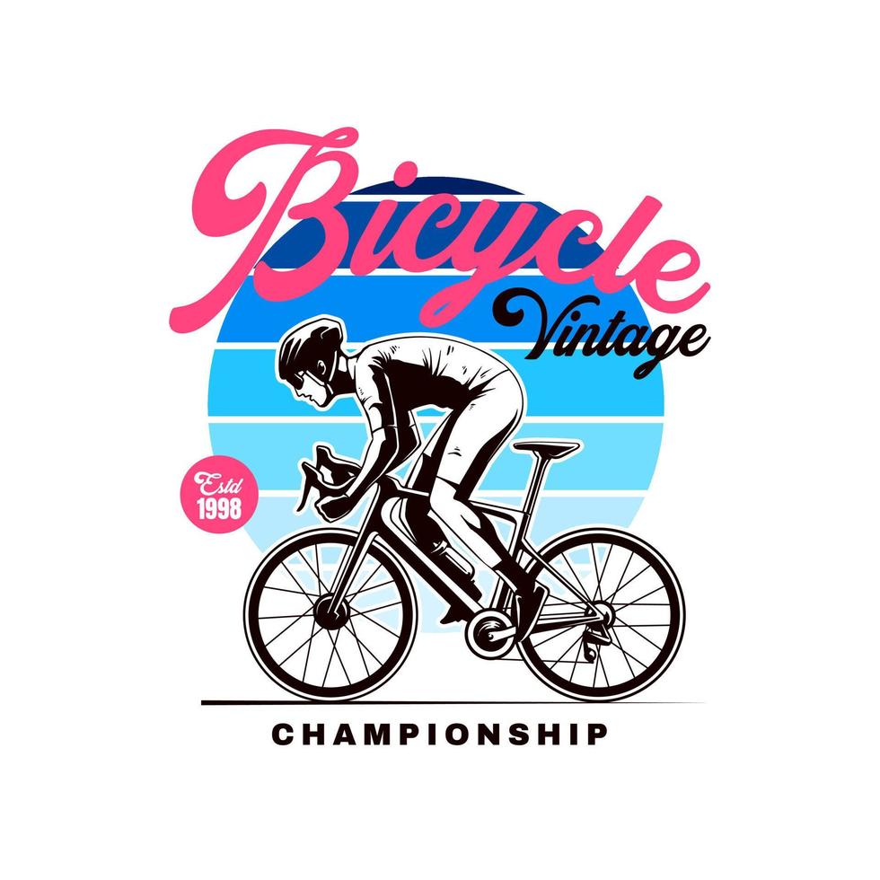 bicycle sport artwork vector