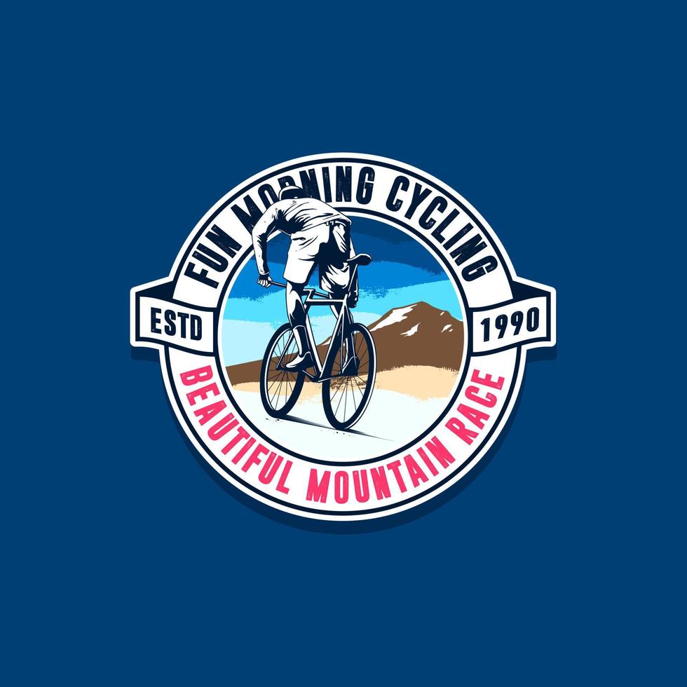 bicycle sport artwork vector