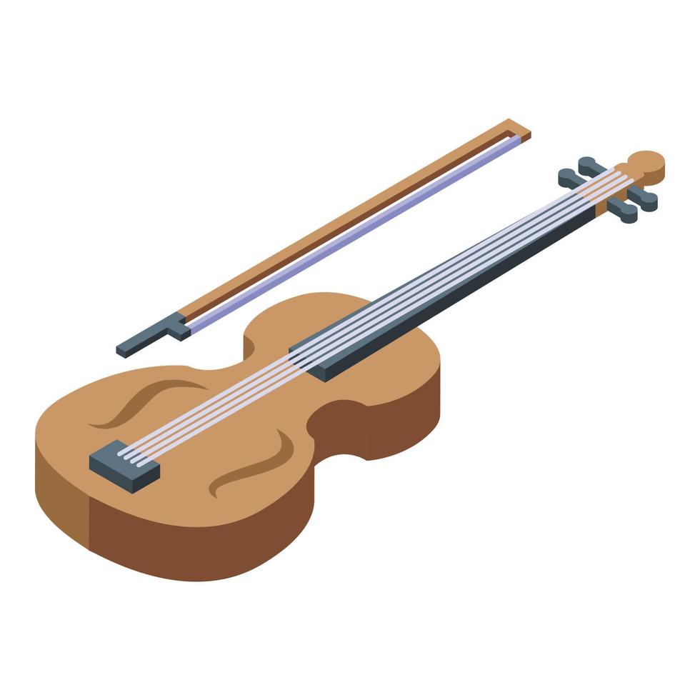 Music department icon isometric vector. University department vector