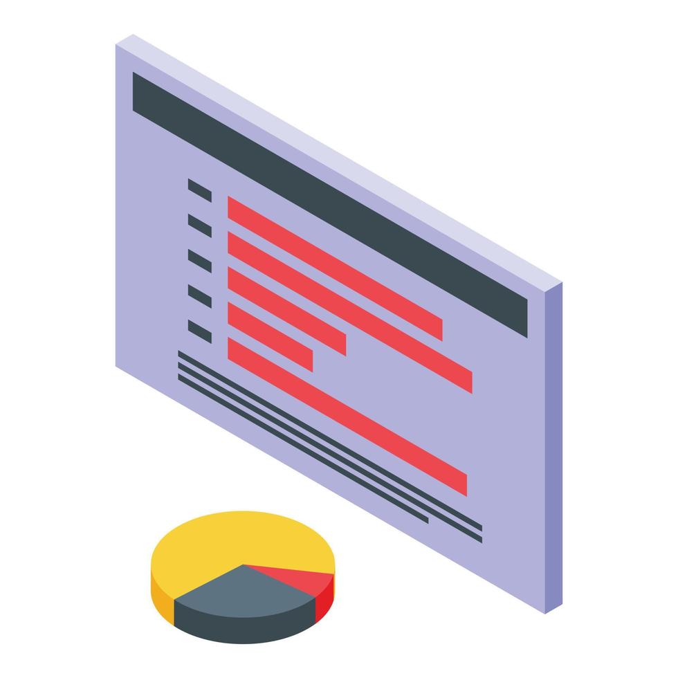 Marketing reaction icon isometric vector. Business customer vector