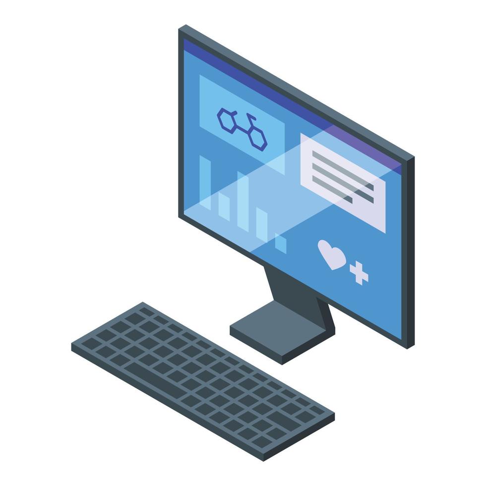 Research lab icon isometric vector. Health equipment vector