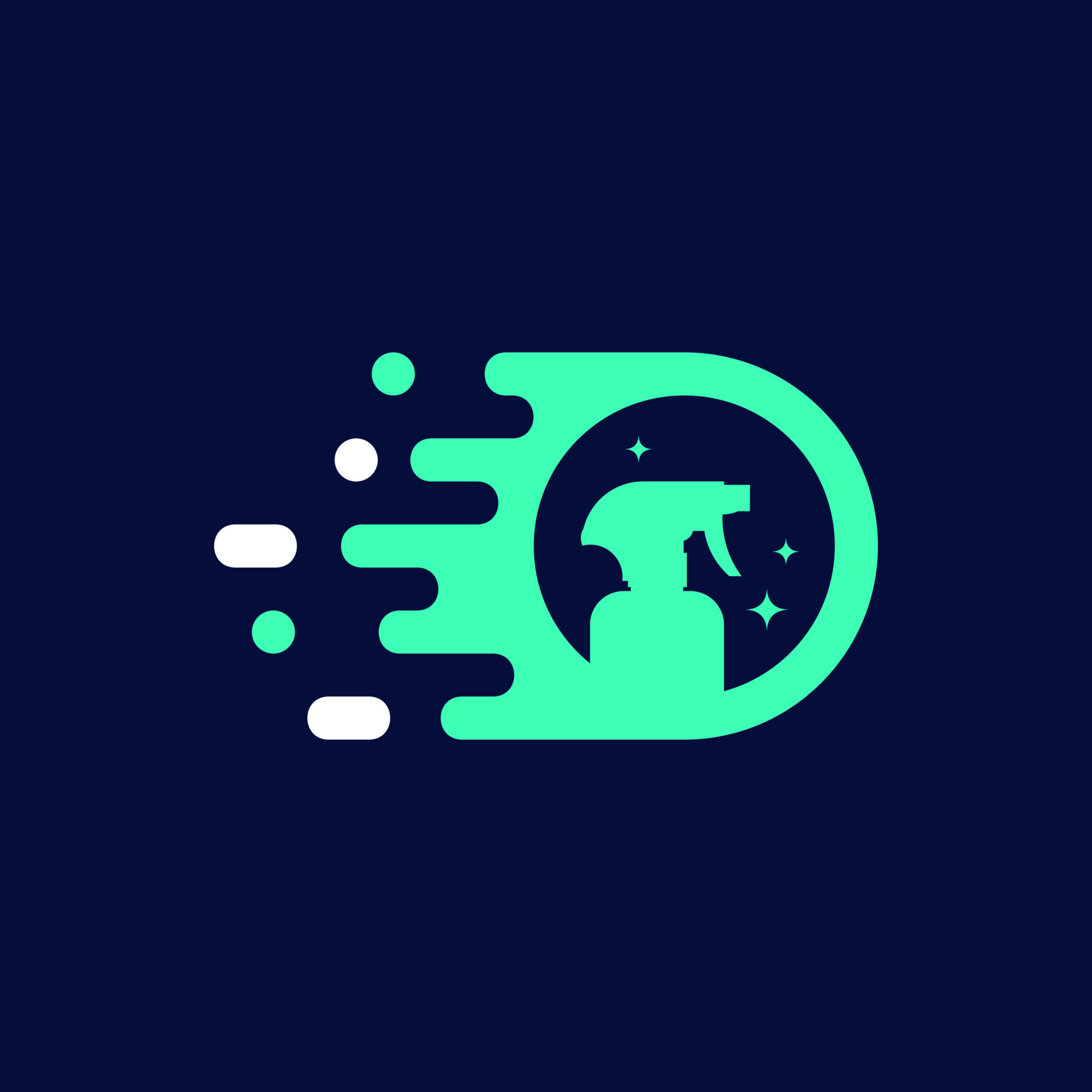 Fast Cleaning logo designs concept vector, Cleaning Service logo symbol