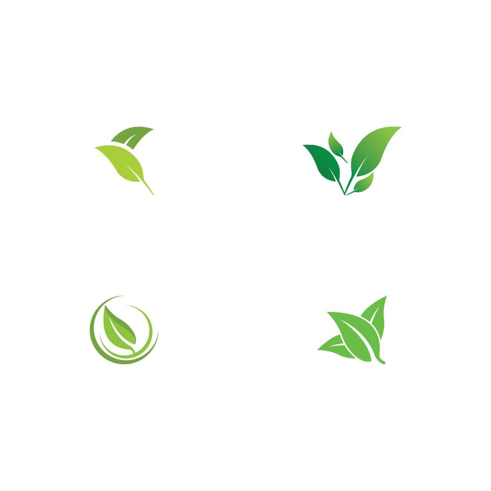 Ecology logo icon nature element vector