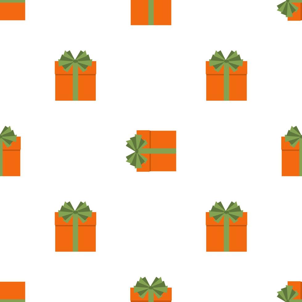Seamless pattern with gift boxes. Vector illustration.