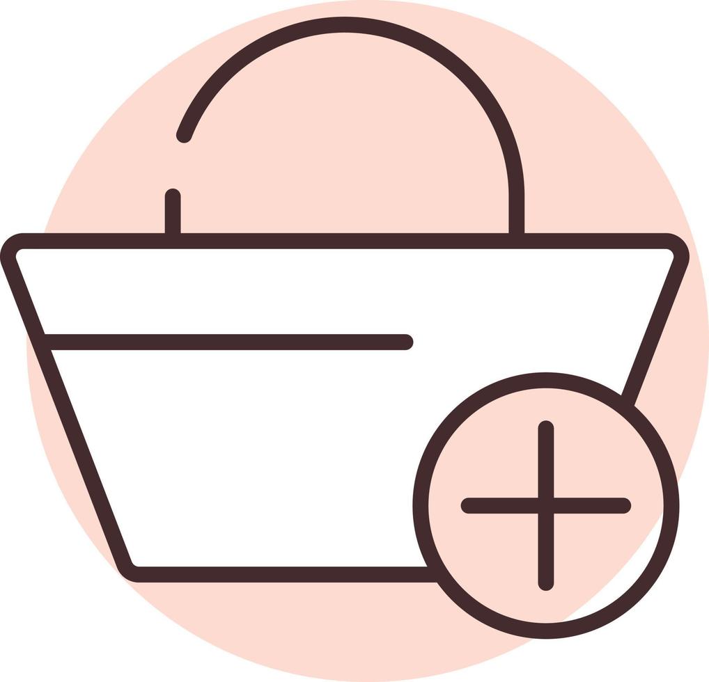 Online shippment add, icon, vector on white background.