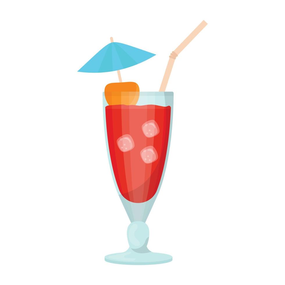 Trendy Jamaica Beverage vector