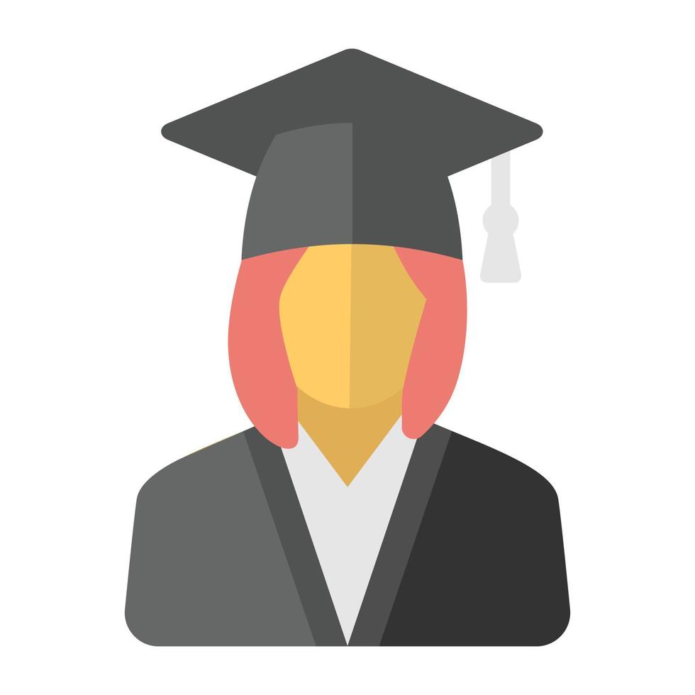 Trendy Graduate Concepts vector