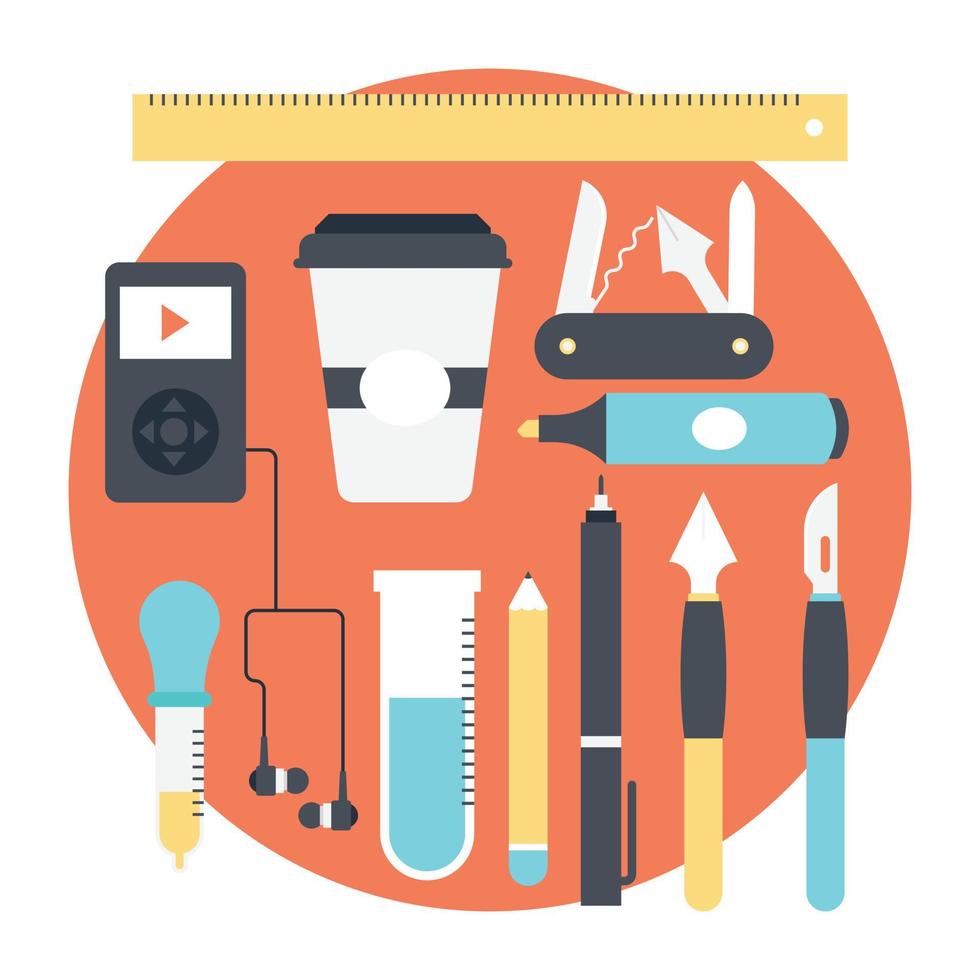 Web Engineering Tools vector