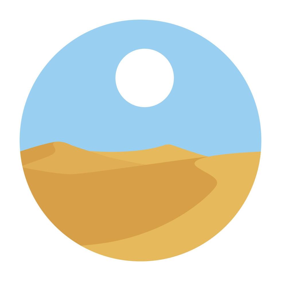 Trendy Desert Concepts vector